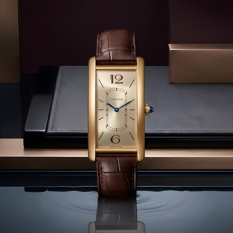 đồng hồ cartier tank cintrée wgta0026