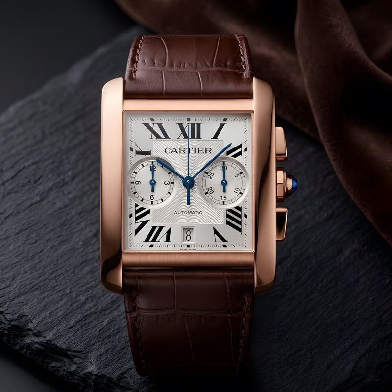 đồng hồ cartier tank mc w5330005