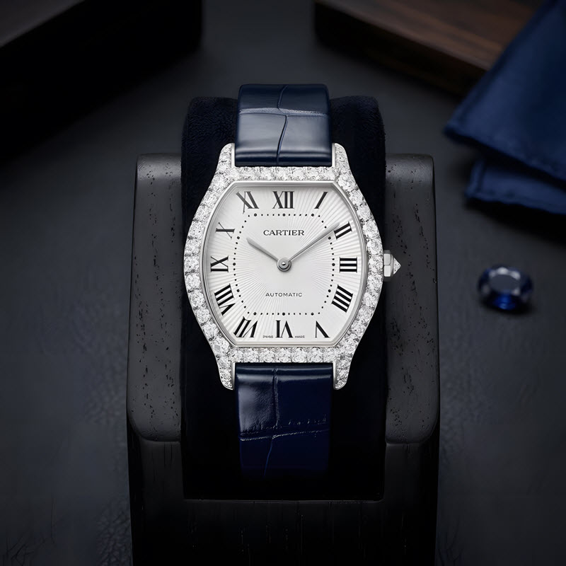 đồng hồ cartier tortue crwjto0014