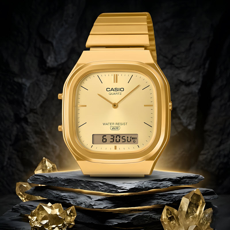 đồng hồ casio aq-240eg-9adf