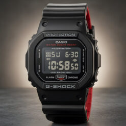 Đồng Hồ Casio G-Shock DW-5600UHR-1DR – Mặt Vuông Gọn Gàng, Đậm Chất G-Shock