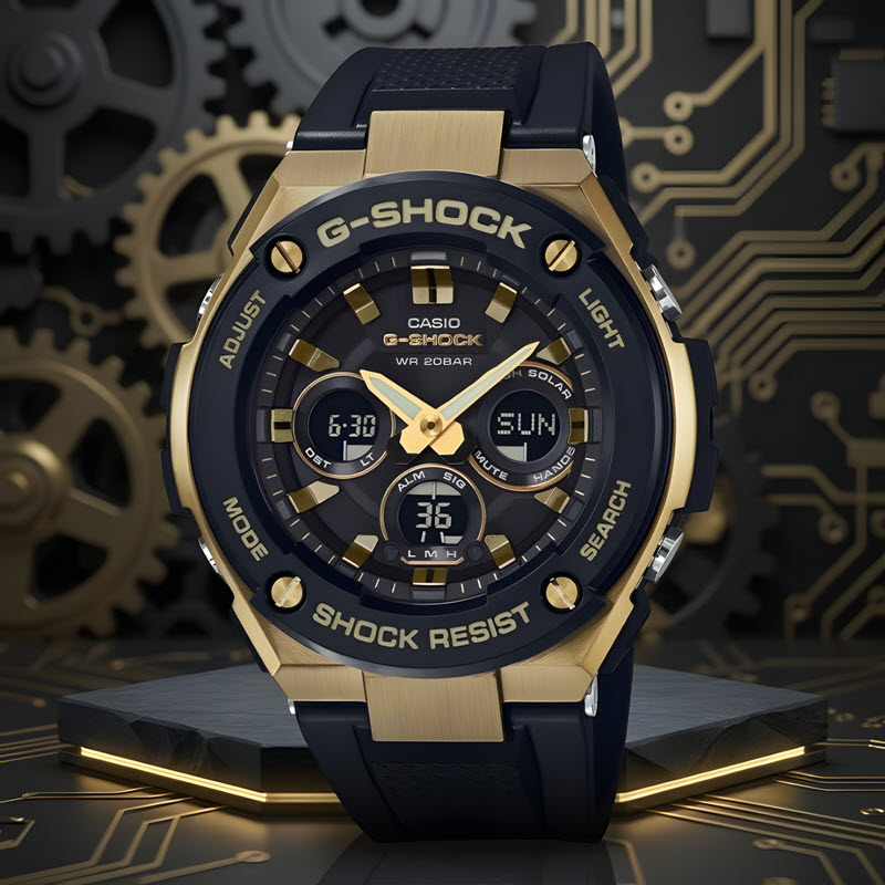 đồng hồ casio g-shock gst-s300g-1a9dr