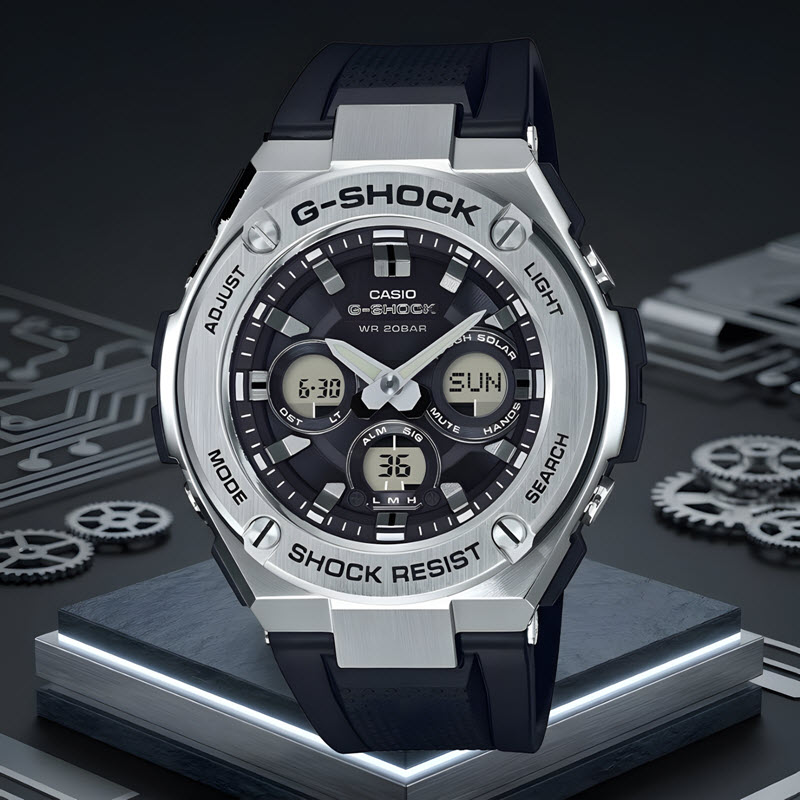đồng hồ casio g-shock gst-s310-1adr