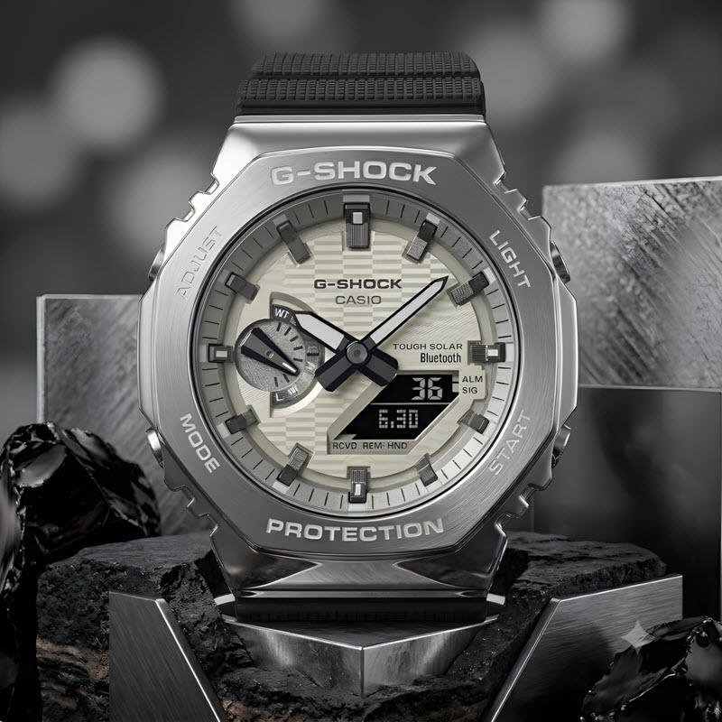 đồng hồ casio g-shock gbm-2100a-8bdr