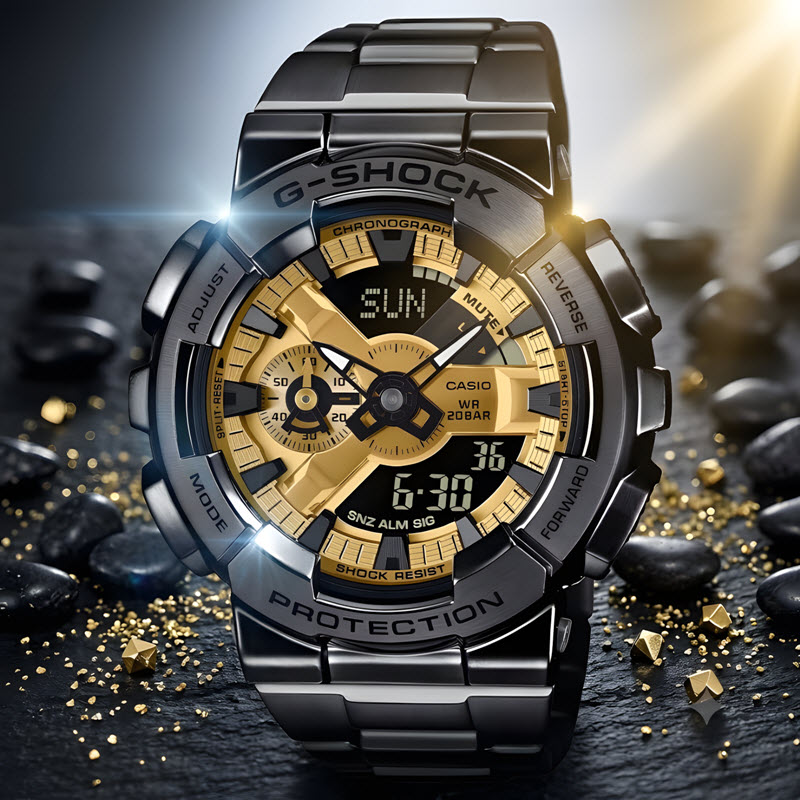 đồng hồ casio g-shock gm-110bd-1a9dr