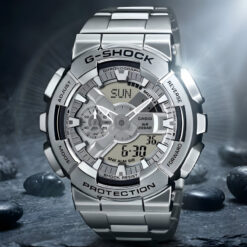 Đồng Hồ Casio G-Shock GM-110D-8ADR Sắc Bạc Đầy Bản Lĩnh