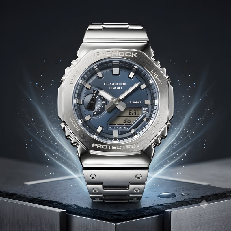 đồng hồ casio g-shock gm-2110d-2bdr