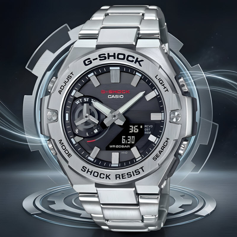 đồng hồ casio g-shock gst-b500d-1adr