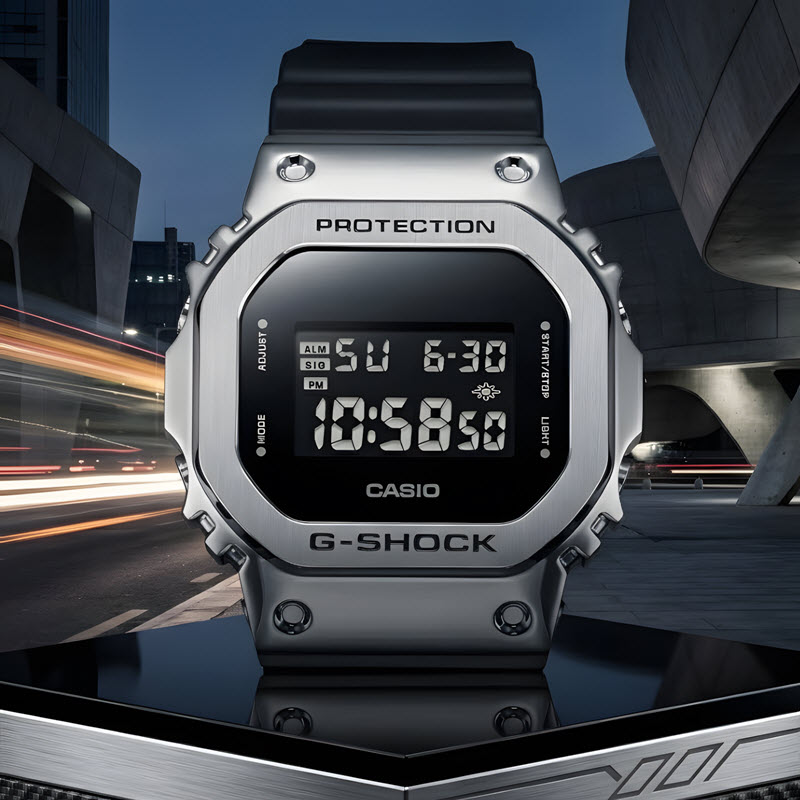 đồng hồ casio g-shock gm-5600u-1dr