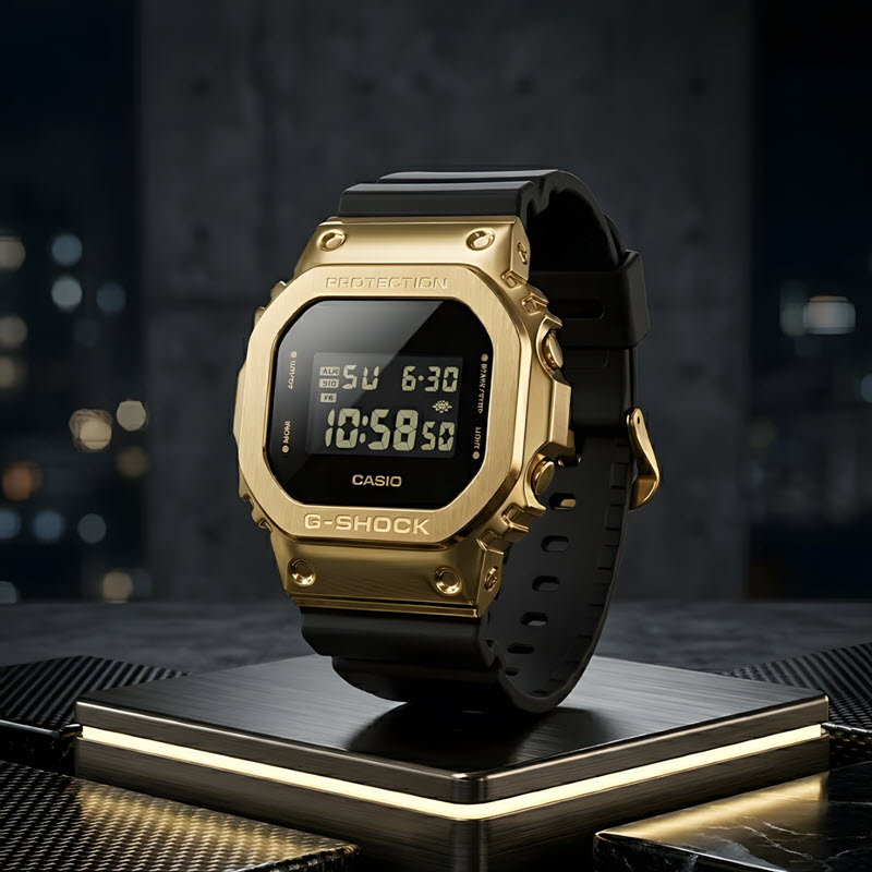 đồng hồ casio g-shock gm-5600ug-9dr