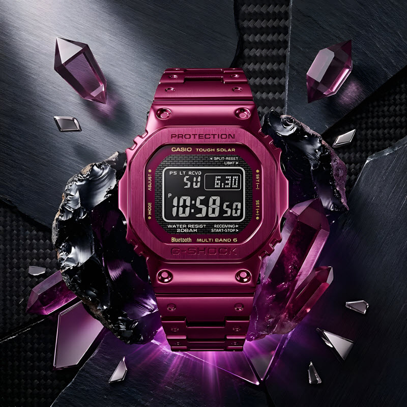 đồng hồ casio g-shock gmw-b5000rd-4dr