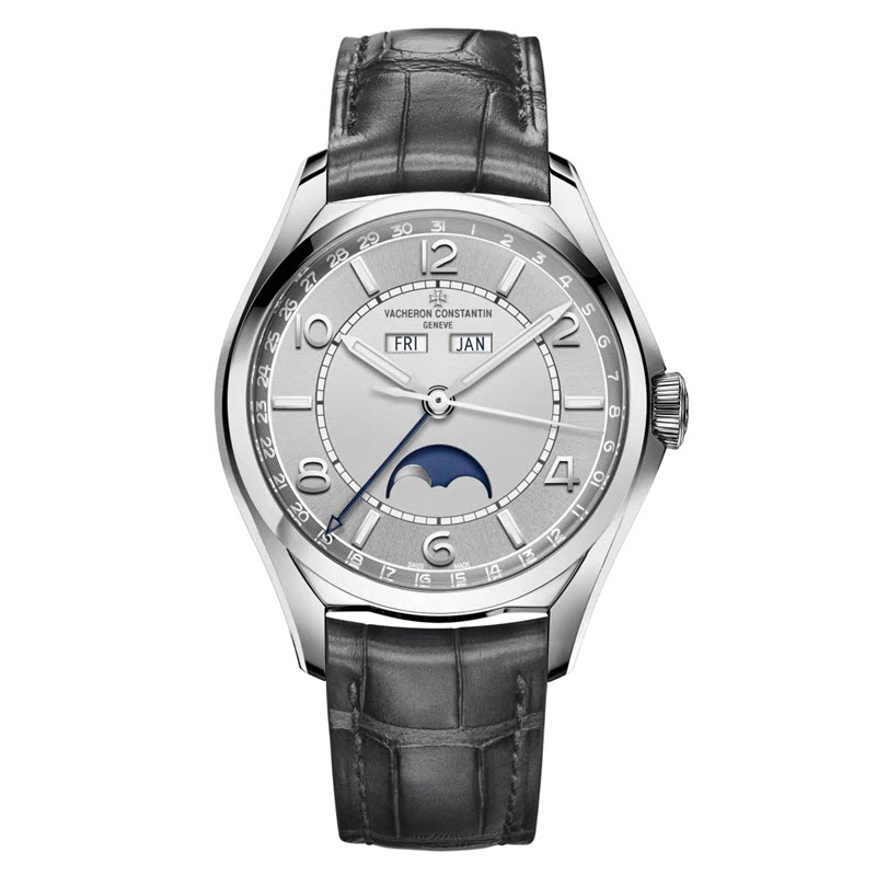 Đồng Hồ Nam Vacheron Constantin Fiftysix 4000E/000A-B439 Watch 40mm Đen Xám