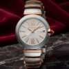 đồng hồ nữ bvlgari lvcea 102197 mặt bạc 33mm