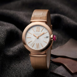Đồng Hồ Nữ Bvlgari LVCEA 102328 Automatic Sang Trọng Vàng Hồng Thanh Lịch