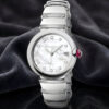 đồng hồ nữ bvlgari lvcea 102382 xà cừ trắng 36mm