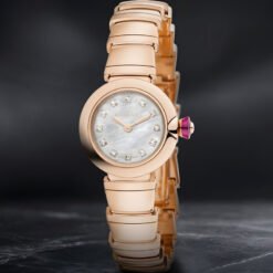Đồng Hồ Nữ Bvlgari Piccola LVCEA 102502 – Máy Quartz, Kính Sapphire, Hiển Thị Giờ Phút