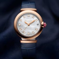 Đồng Hồ Nữ Bvlgari LVCEA 102638 – Ánh Sáng Từ Xà Cừ Sắc Xanh Và Kim Cương