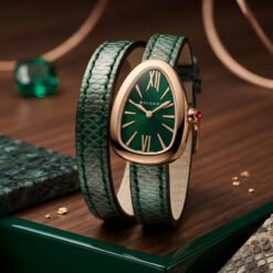 Đồng Hồ Nữ Bvlgari Serpenti 102726 - Bộ Máy Quartz Chính Xác, Hiển Thị Giờ Phút Tiện Dụng, Chống Nước 50m