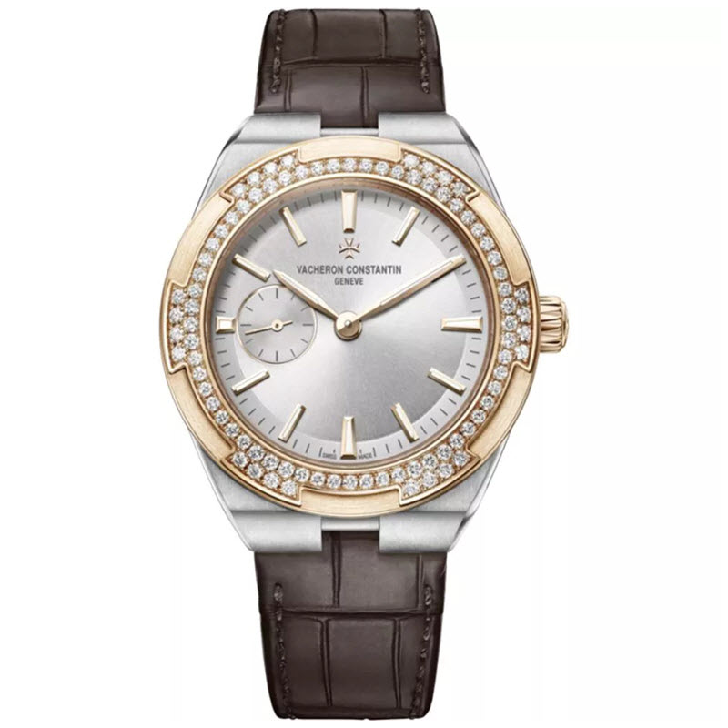 Đồng Hồ Vacheron Constantin Overseas 2305V/000M-B400 Small Model 37mm Nâu Đính Kim Cương
