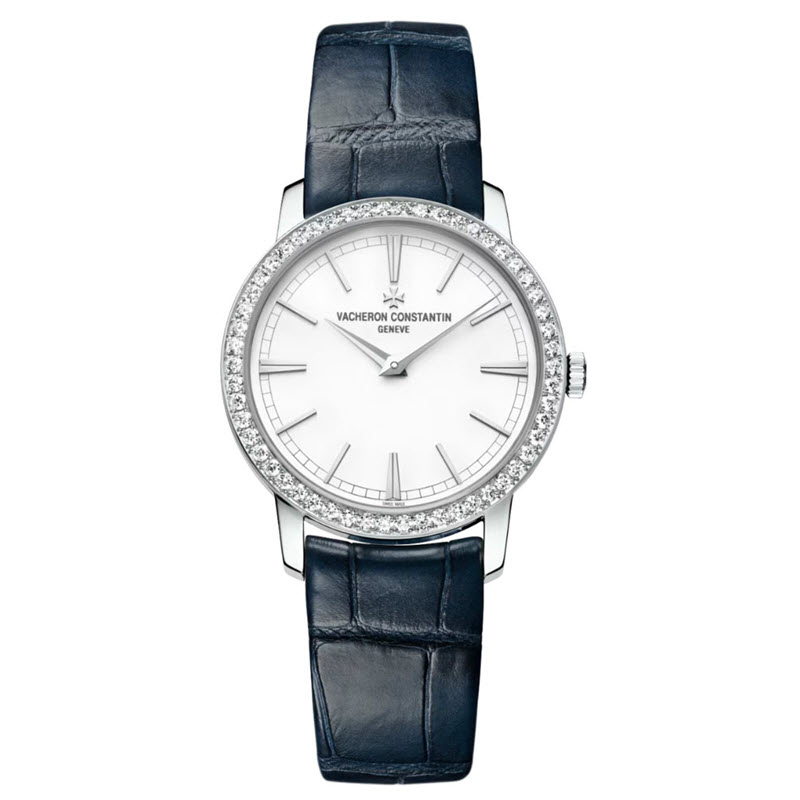 Đồng Hồ Vacheron Constantin Traditionnelle 1590/000G-9848 Small Model 33mm Viền Kim Cương