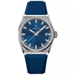 Đồng Hồ Zenith Defy 95.9000.670/51.R790 Classic Watch 41mm Xanh Dây Cao Su