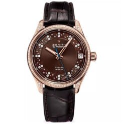 Đồng Hồ Zenith El Primero Espada Watch 40mm Vàng Hồng Đính Kim Cương