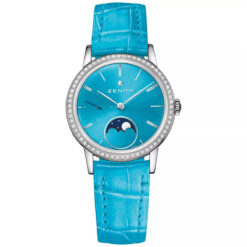 Đồng Hồ Zenith Elite Lady Moonphase 16.2333.692/54.C817 33mm Viền Kim Cương