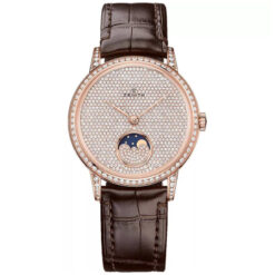Đồng Hồ Zenith Elite Lady Moonphase 22.2310.690/79.C713 33mm Full Kim Cương