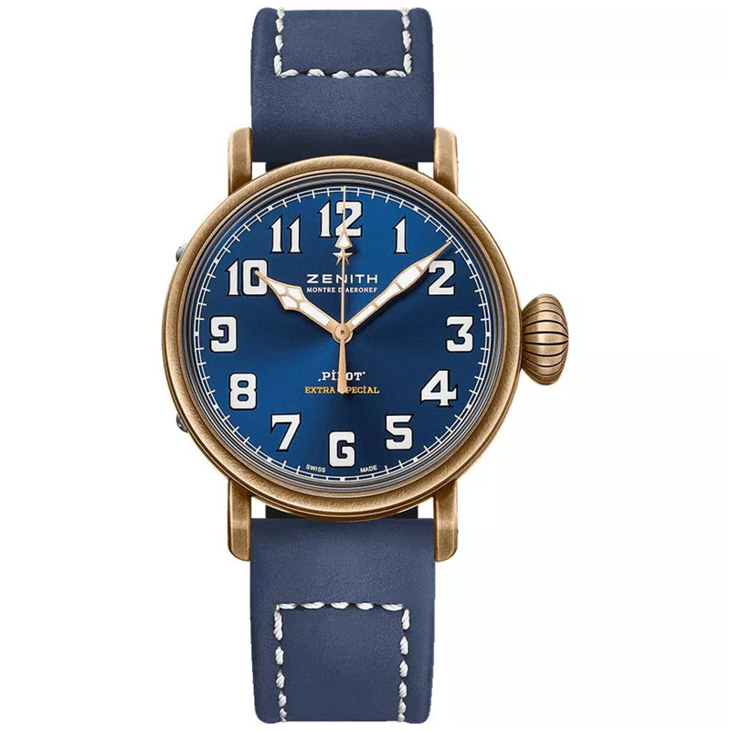 Đồng Hồ Zenith Pilot Type 20 Extra Special 29.2430.679/57.C808 40mm Xanh Navy Vỏ Đồng
