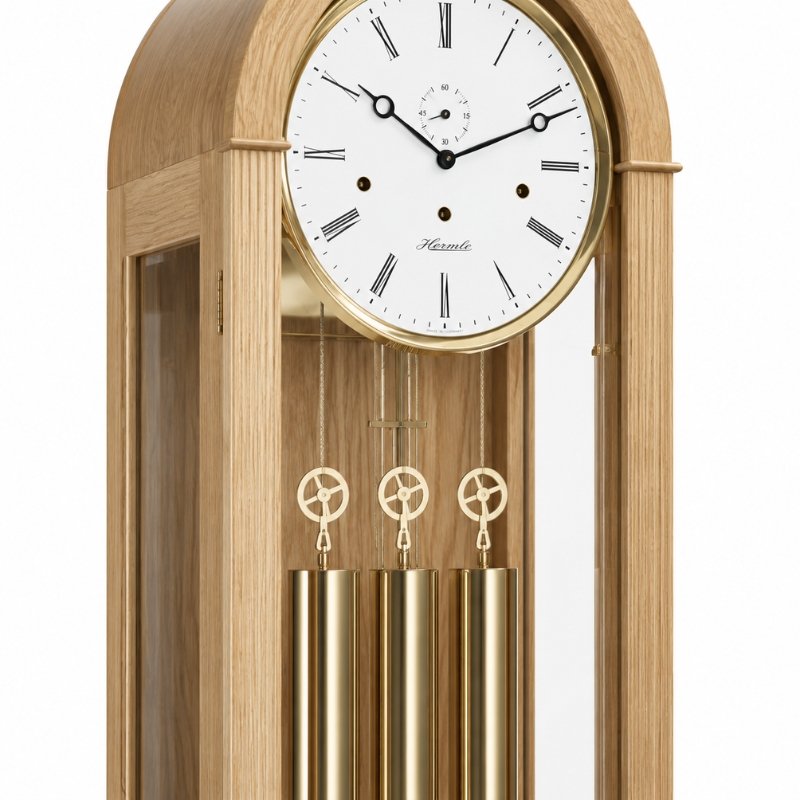 Đồng Hồ Cây Hermle 01087-050461 – Trữ Cót 8 Ngày, Chuông Westminster Và Ngắt Chuông Ban Đêm - Ảnh 3