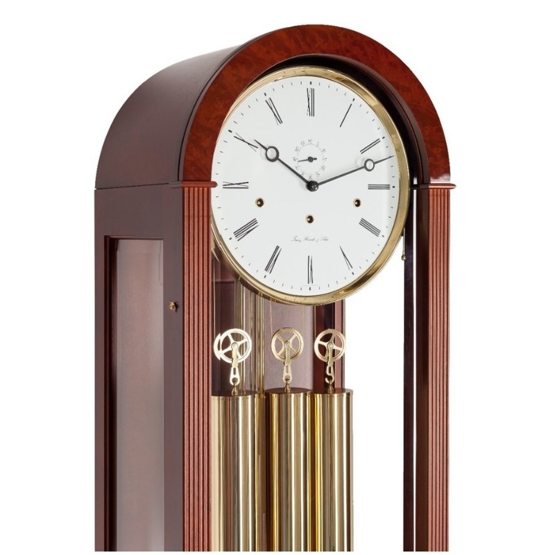 Đồng Hồ Cây Hermle 01087-070461 – Trữ Cót 8 Ngày, 8 Gông Westminster Và Ngắt Chuông Ban Đêm - Ảnh 2