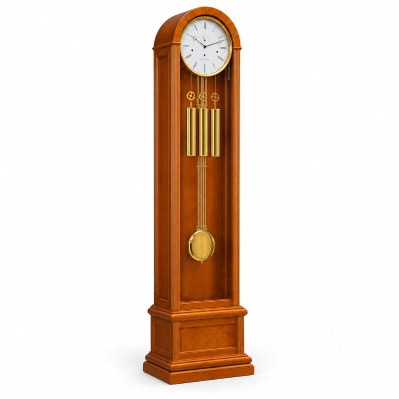 Đồng Hồ Cây Hermle 01087-160461 – Trữ Cót 8 Ngày, Dạo Nhạc Westminster Mỗi 15 Phút Và Tự Tắt Chuông Ban Đêm - Ảnh 3