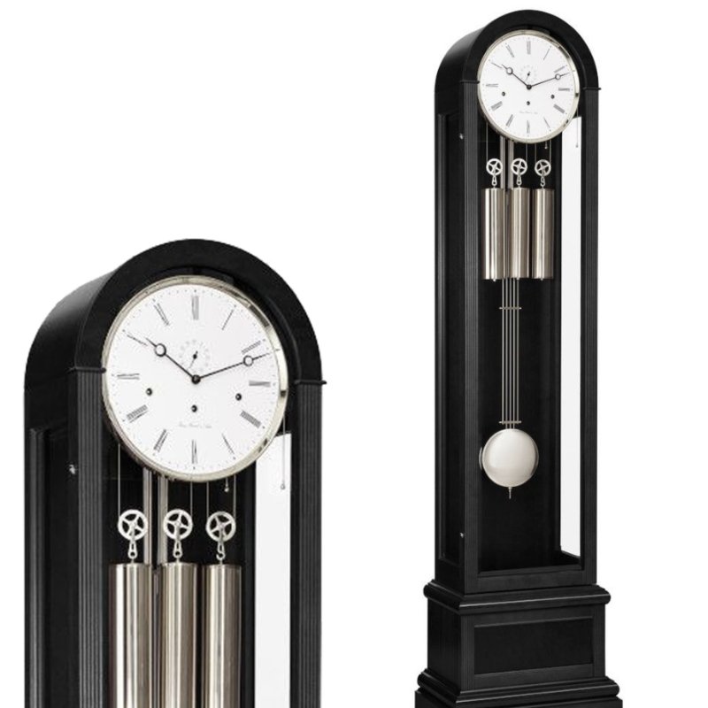 Đồng Hồ Cây Hermle 01089-740461 – Máy Cơ 3 Ổ Cót, Westminster Theo Quý Giờ Và Ngắt Chuông Ban Đêm - Ảnh 2