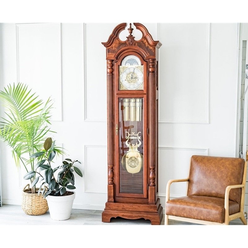 Đồng Hồ Cây Hermle 010993-N91161 – Westminster Theo Quý Giờ, Moonphase Và Tự Tắt Chuông Ban Đêm - Ảnh 4