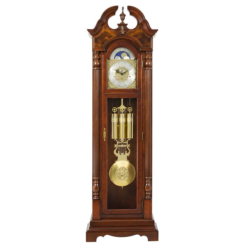 Đồng Hồ Cây Hermle 010993-N91161 – Westminster Theo Quý Giờ, Moonphase Và Tự Tắt Chuông Ban Đêm