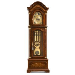 Đồng Hồ Cây Hermle 01210-031171 – Lịch Tuần Trăng, Dạo Nhạc Mỗi 15 Phút Và Ngắt Chuông Ban Đêm