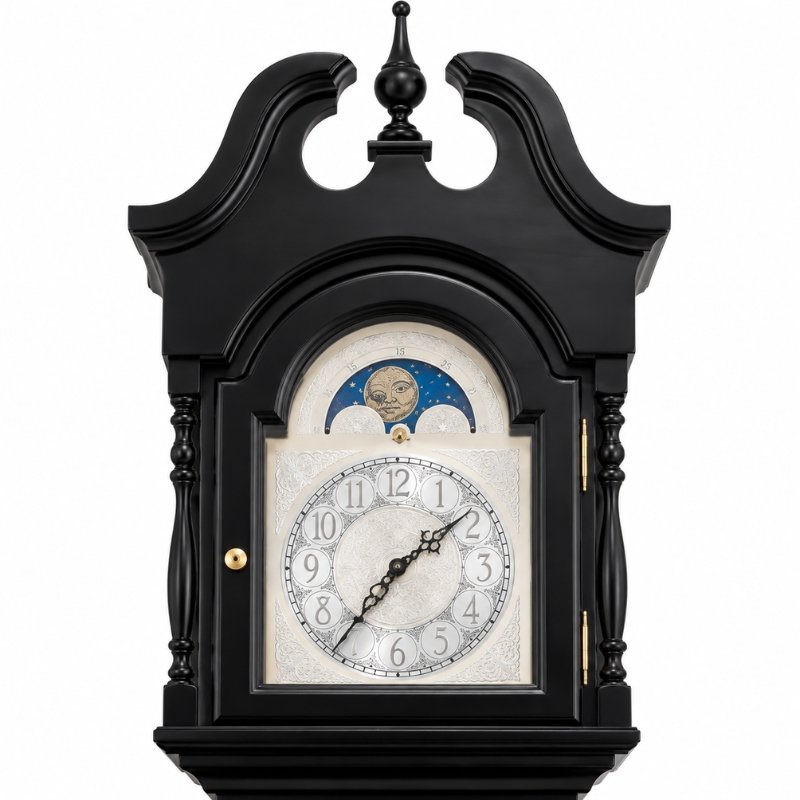 Đồng Hồ Cây Hermle Alexandria HNA010890740451 – Bộ Máy Cơ Không Dùng Pin, Chuông Westminster 4/4, Quả Lắc Cơ Học - Ảnh 3