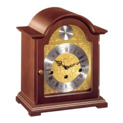Đồng Hồ Để Bàn Hermle 22511-030340 – Chất Liệu Gỗ Óc Chó, Máy Cơ 3 Ổ Cót, Chuông Westminster, Lên Cót Tay