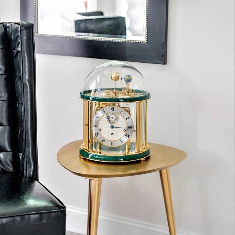 Đồng Hồ Để Bàn Hermle 22805-V10352 – Cơ 11 Chân Kính, Chuông Westminster, Mô Phỏng Thiên Văn - Ảnh 2