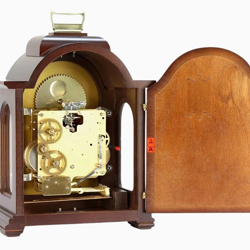 Đồng Hồ Để Bàn Hermle 22864-030340 – Bộ Máy Cơ 3 Ổ Cót, Lịch Tuần Trăng Và Điểm Chuông Theo Giờ - Ảnh 3