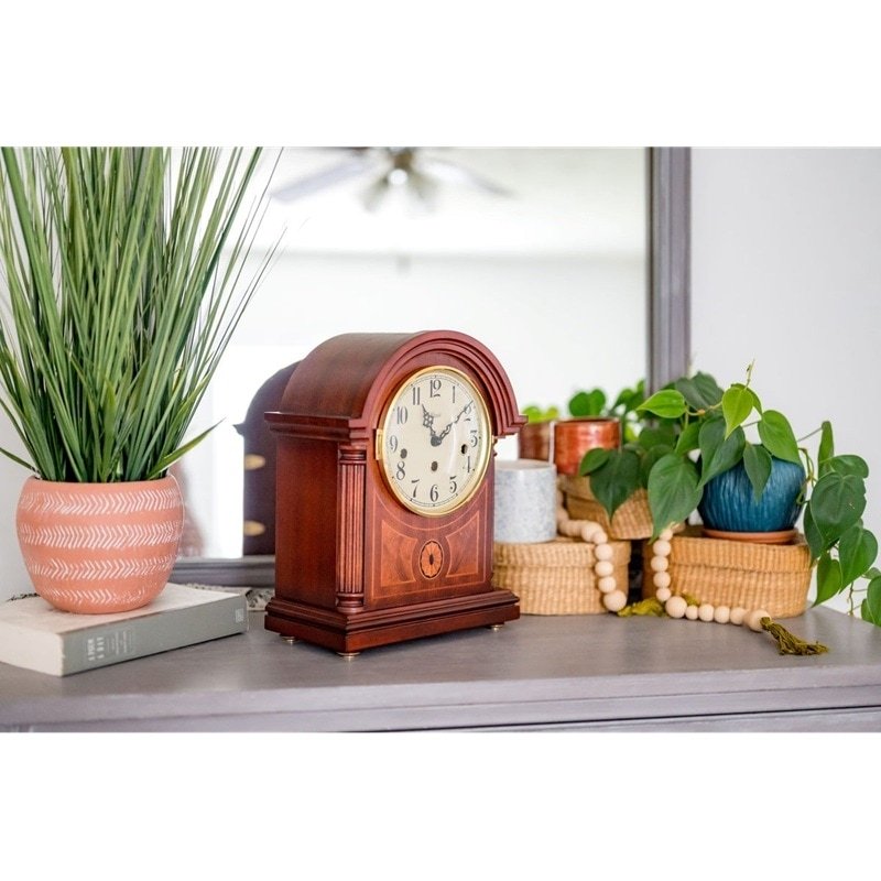 Đồng Hồ Để Bàn Hermle 22877-070340 – Máy Cơ Lên Cót Tay, Điểm Chuông Theo Giờ Và Trữ Cót 8 Ngày - Ảnh 3