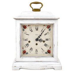Đồng Hồ Để Bàn Hermle 22915-V60340 – Lên Cót Tay Truyền Thống Trữ Cót Khoảng 8 Ngày, Chuông Westminster Và Chế Độ Tắt Chuông Ban Đêm