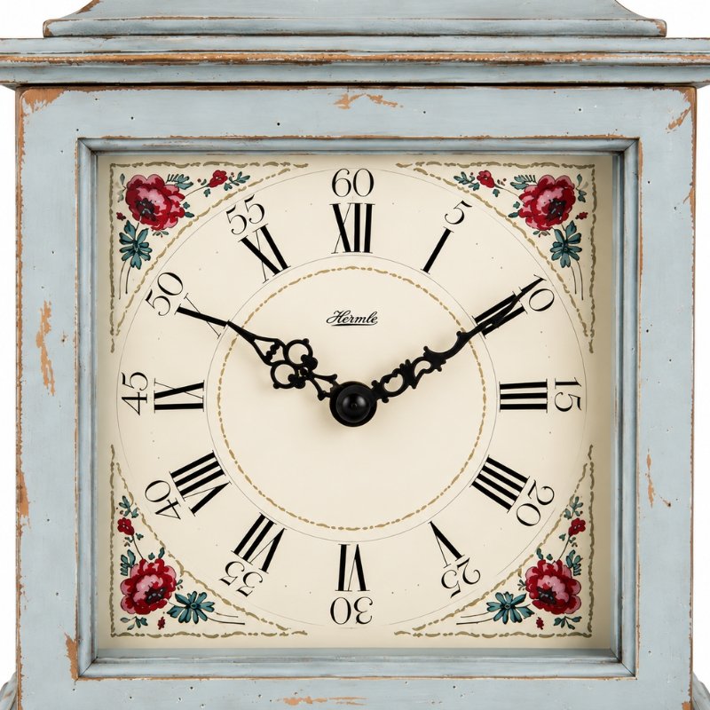 Đồng Hồ Để Bàn Hermle 22915-V72114 – Bộ Máy Quartz Tiện Dụng, Chuông Westminster Và Tự Động Tắt Chuông Ban Đêm - Ảnh 3