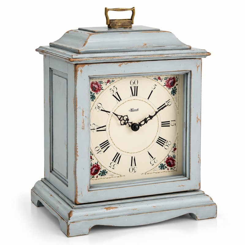 Đồng Hồ Để Bàn Hermle 22915-V72114 – Bộ Máy Quartz Tiện Dụng, Chuông Westminster Và Tự Động Tắt Chuông Ban Đêm - Ảnh 2