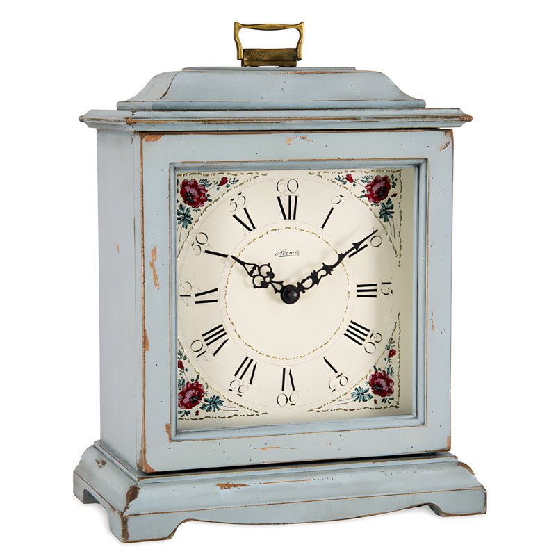 Đồng Hồ Để Bàn Hermle 22915-V72114 – Bộ Máy Quartz Tiện Dụng, Chuông Westminster Và Tự Động Tắt Chuông Ban Đêm