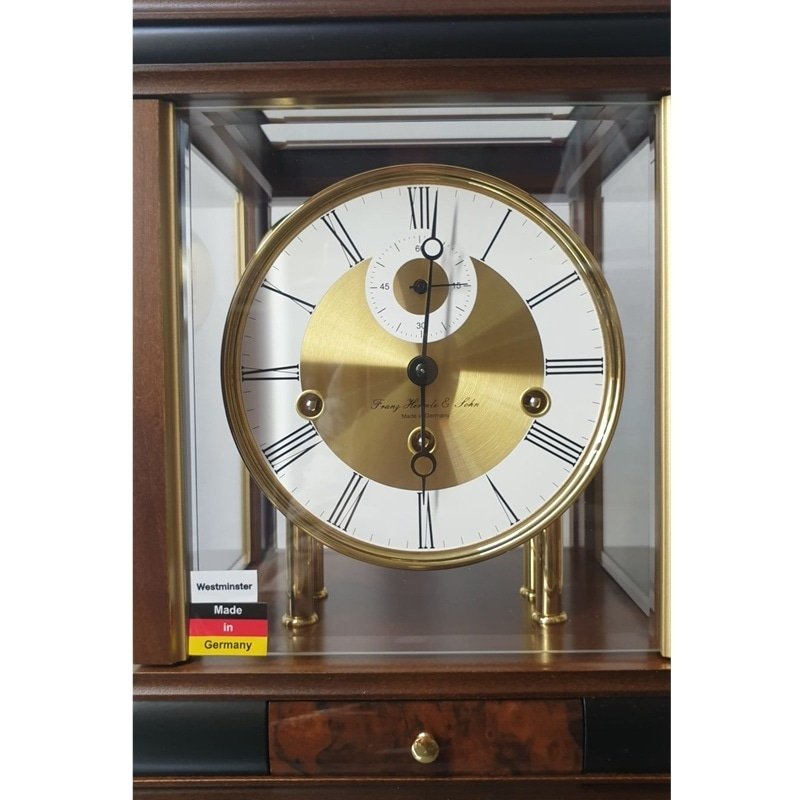 Đồng Hồ Để Bàn Hermle 22998-030352 – Lên Cót Tay Truyền Thống, Chuông Westminster Và Tắt Chuông Ban Đêm - Ảnh 3
