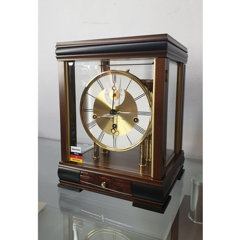Đồng Hồ Để Bàn Hermle 22998-030352 – Lên Cót Tay Truyền Thống, Chuông Westminster Và Tắt Chuông Ban Đêm - Ảnh 2