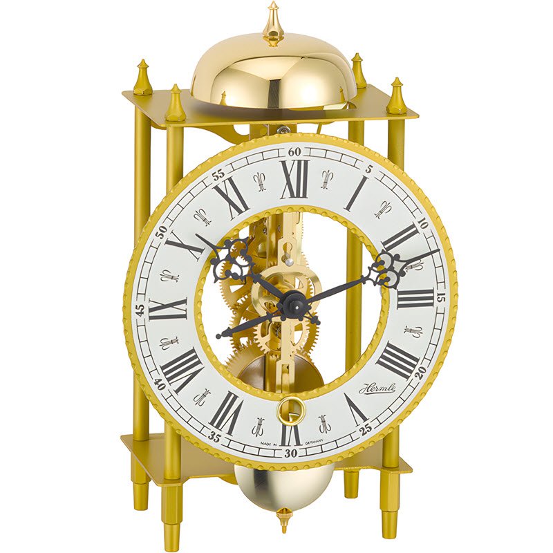 Đồng Hồ Để Bàn Hermle 23004-000711 – Lộ Máy Tinh Xảo, Dự Trữ Cót 14 Ngày Và Báo Giờ Bằng Chuông