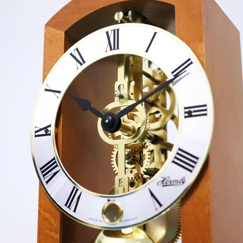 Đồng Hồ Để Bàn Hermle 23015-160721 – Bộ Máy Cơ Lên Cót Tay, Dự Trữ Năng Lượng 14 Ngày Và Hiển Thị Giờ Phút - Ảnh 6