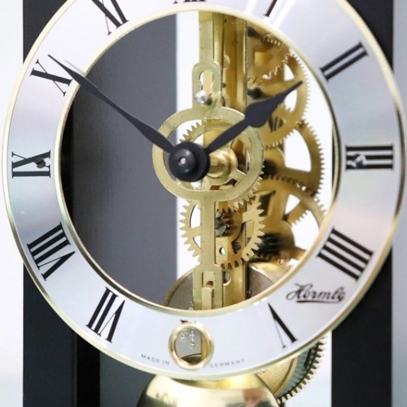 Đồng Hồ Để Bàn Hermle 23015-740721 – Máy Cơ Skeleton, Tích Cót 14 Ngày Và Quả Lắc Chuyển Động - Ảnh 6